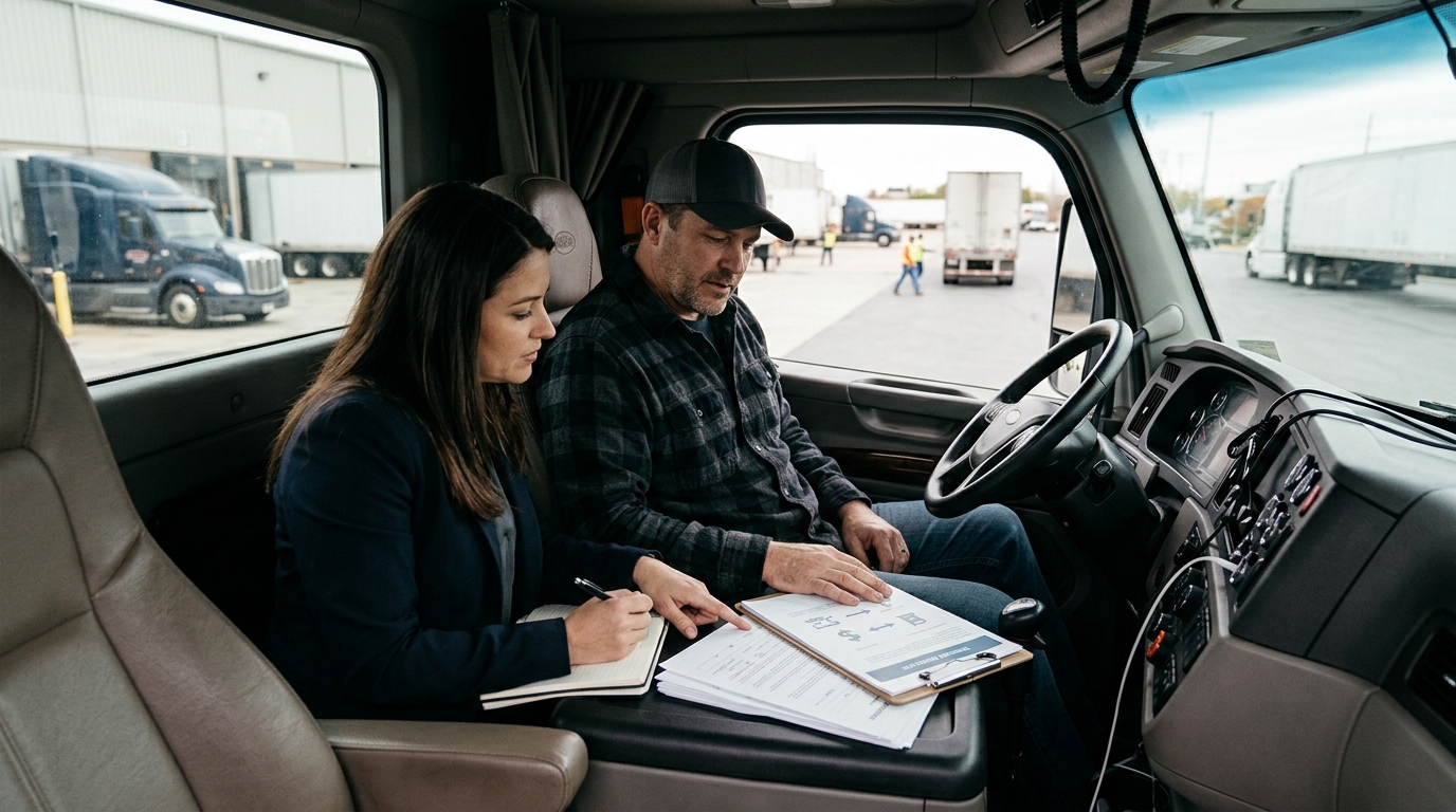 Illustration: Trucking Insurance Financing Options: A 2026 Guide for Owner-Operators