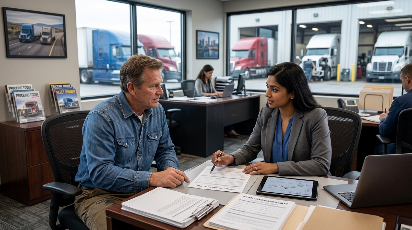 Illustration: Semi Truck Repair Financing: A 2026 Owner-Operator Guide